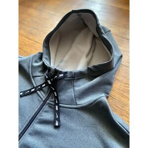 NIKE Gray Fleece-Lined Full Zip Hoodie Womens sz 1X